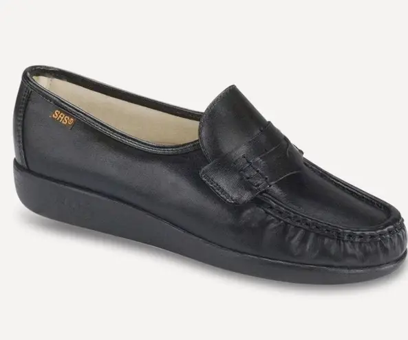 SAS (San Antonio Shoemakers) Classic Timeless Black Leather Loafer New 9WW Size undefined