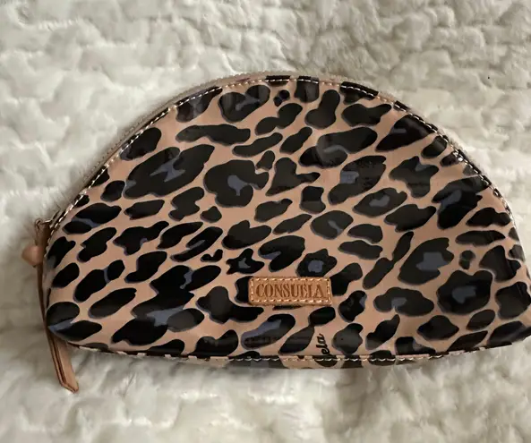 Consuela Consula Leopard Vinyl Bag - NWOT