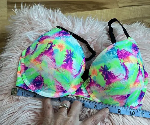 Pink Victoria Secret Bra Tropical Bright Underwire Padded