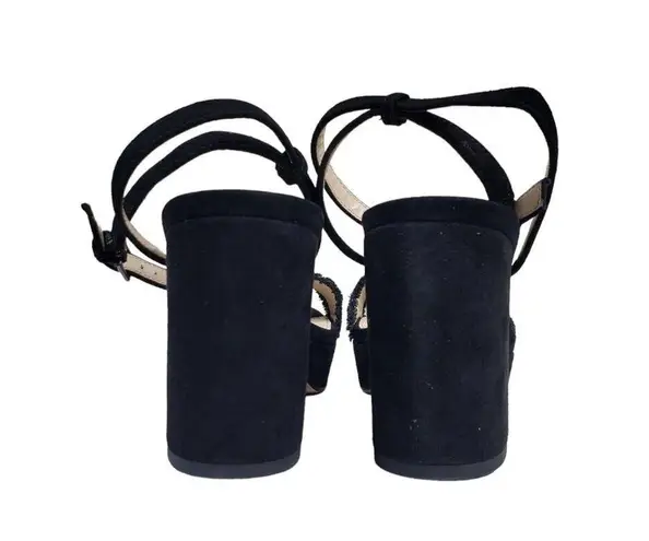 Pelle Moda Womens 8 Ames Leather Sandal in Black NEW