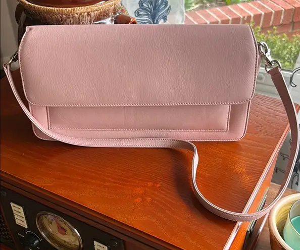 Preston & York PRESTON & YORK LEATHER Pink Shoulder bag