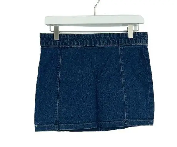 Vintage Y2K Denim Micro Mini Skirt SZ 6