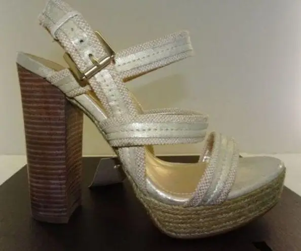 Luxury Rebel Womens Jolie - Tan/Metallic Pearl NWD