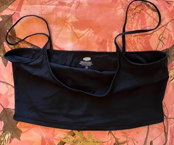 Parade Underwear parade black nylon strappy basic cami