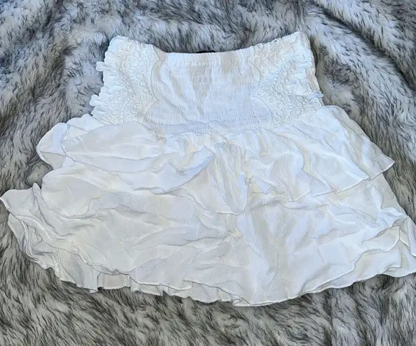 Forever 21 Ruffled Mini Skirt