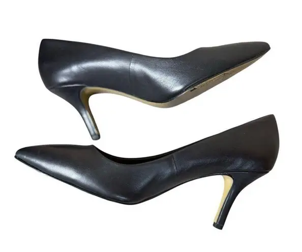 Bella Vita Define II Pumps Black Leather Size 10WW Extra Wide Classic Capsule