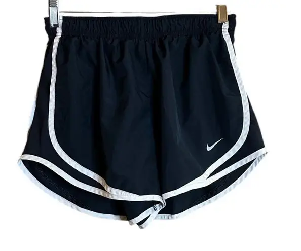 Nike  Women's Navy Blue and White Athletic Runners Shorts thumbnail 9