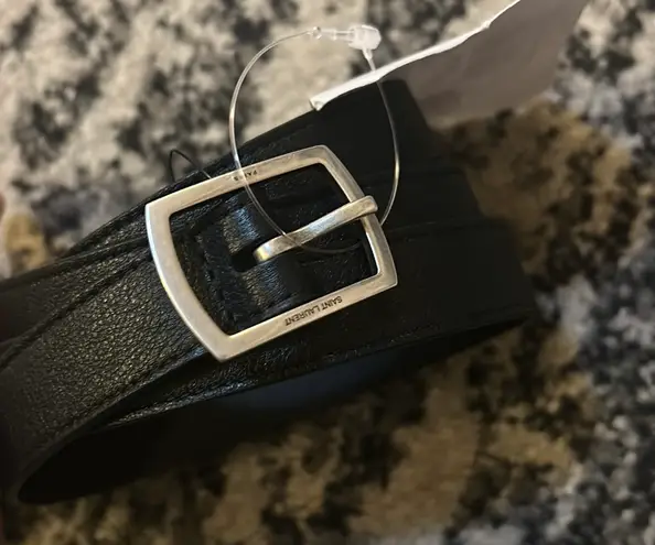 Saint Laurent Leather Belt size 100