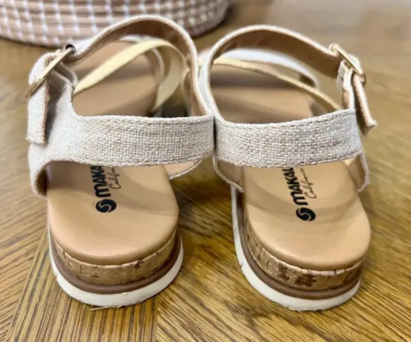 Makalu California Espadrille Shoes Size 7