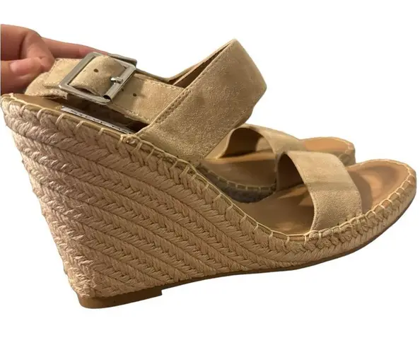 Steve Madden  Womens Uri Ankle Strap Espadrilles Wedge Heels size is 9.5 - Image 2
