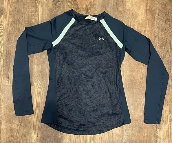 Under Armour  Top Small Cold Gear Fitted Pullover Shirt Running Gym - Image 5