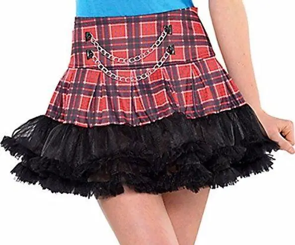 Boutique Nerd Chic Skirt And Vest Set NWT