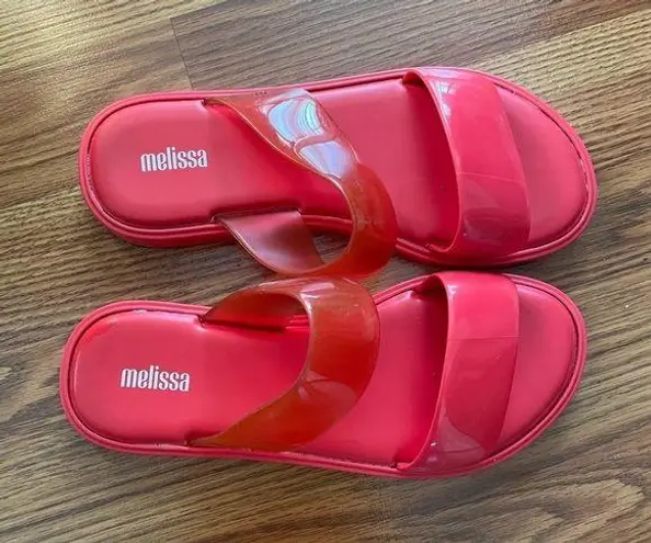 Melissa  Pink  Bubble Slide Slip On Sandals Size 6 - Image 1