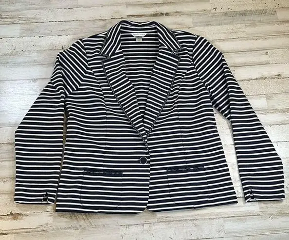 Christopher & Banks  Nautical Stripe Blazer