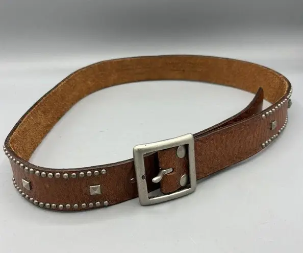 American Eagle Women’s Brown Leather Belt Studded