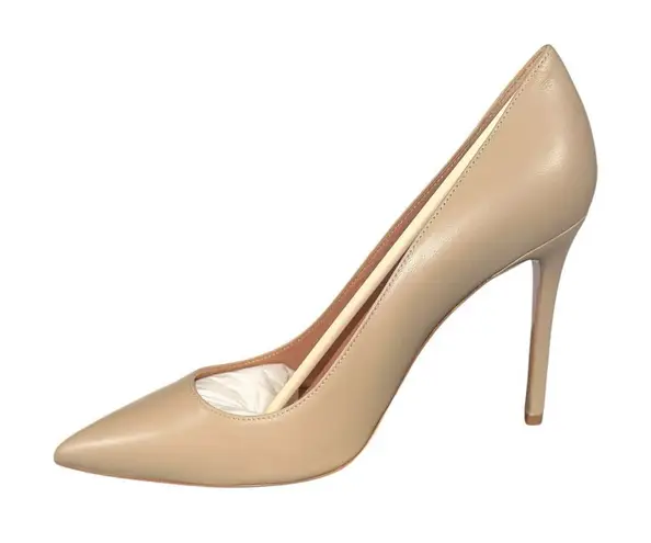 New In Box LITA By Ciara Women Sand Italian Leather Solid Point Pump Sz US 10 Tan