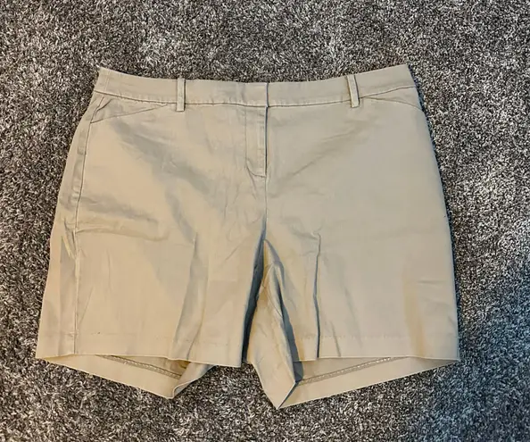 Lane Bryant Khaki Shorts