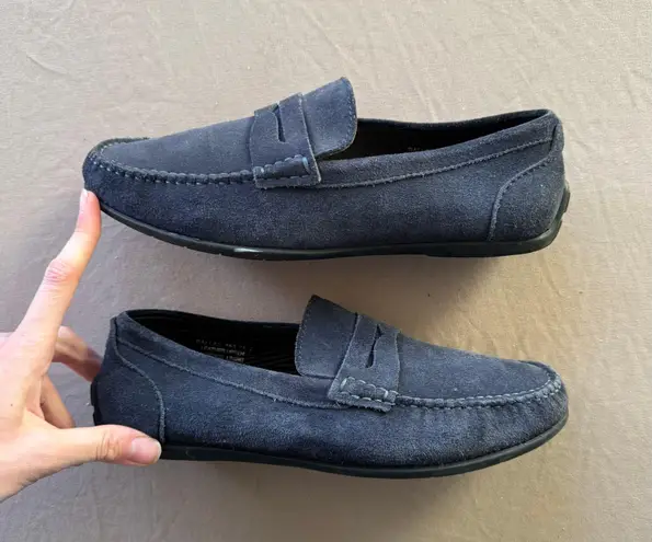princeton Dallas Suede Penny Loafers