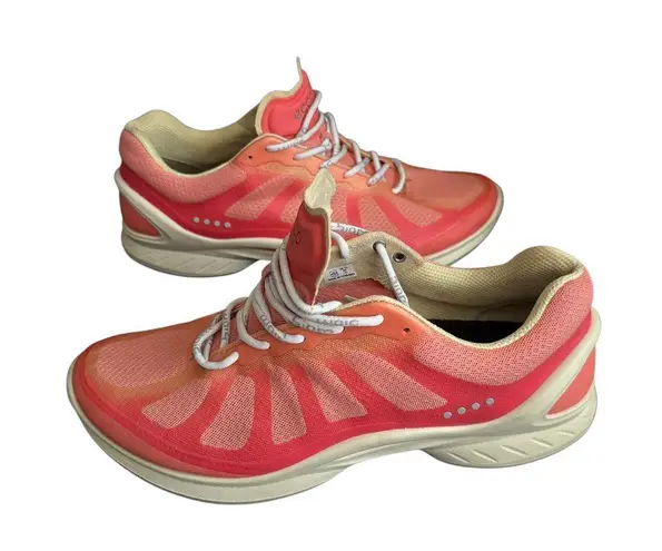Ecco Biom Performance Coral Athletic Running Shoes Mesh Breathable Sneakers
