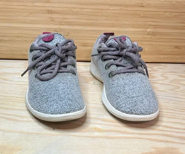 Allbirds Wool Runners - Heather Gray w/ Pink Lining | Women's Sneakers size 7