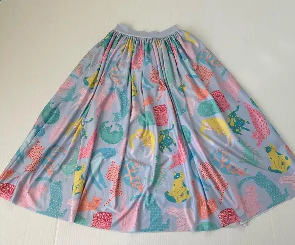 Blackmilk Catmeleon Slinky Pocket Skirt, XS