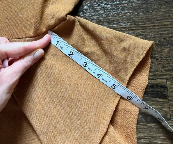 Lounge Colsie Cotton Shorts Camel Brown size M