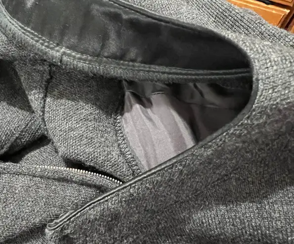 Gianfranco Ferre wool blend sweater dress bat wing