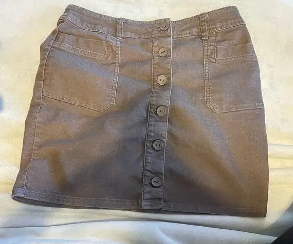 prAna  Merrigan Skirt Brown Size 8