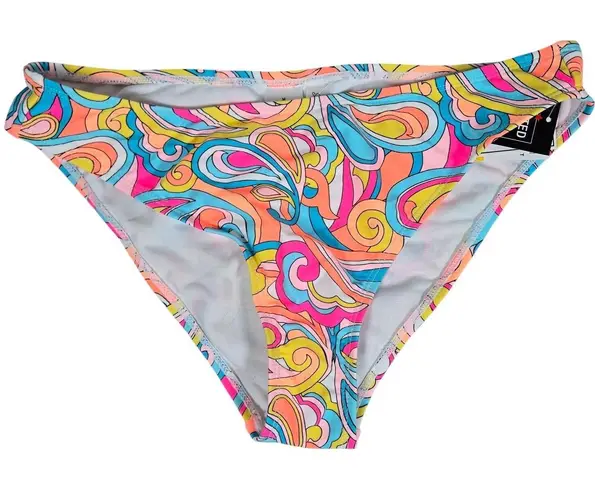 Salt + Cove Juniors' Swirl Girl Hipster Bikini Bottoms M NWT Pink Size undefined