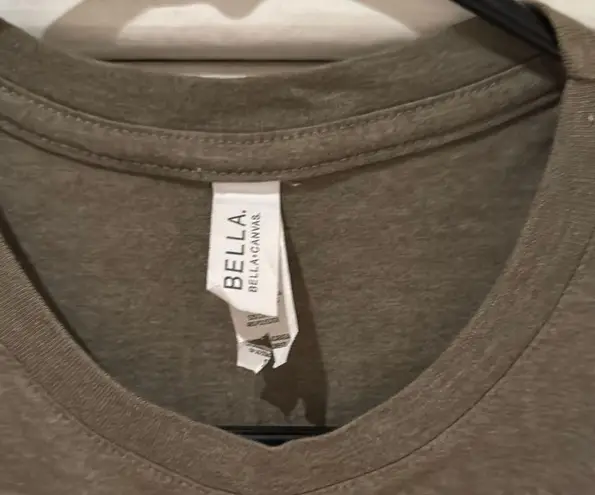 Gray Sleeveless Crop Muscle Tee