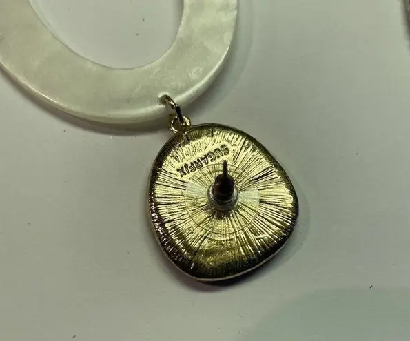 Sugarfix Lot Of 3 Large Statement Costume Earrings Pierced Dangle / Hoop 1