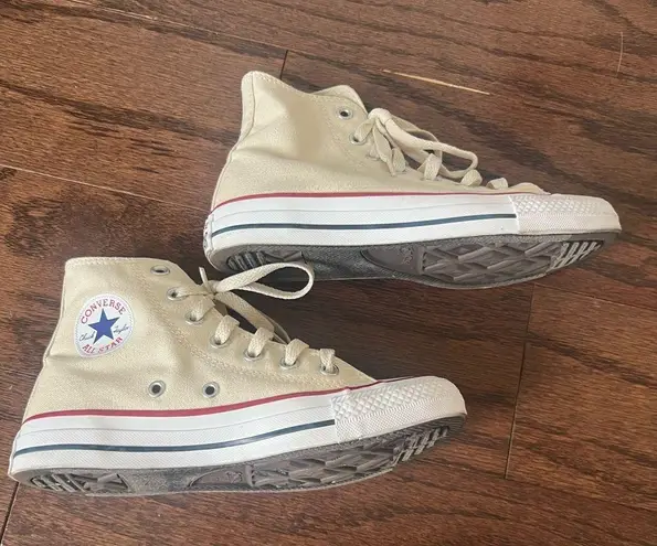 Converse  High Top Cream