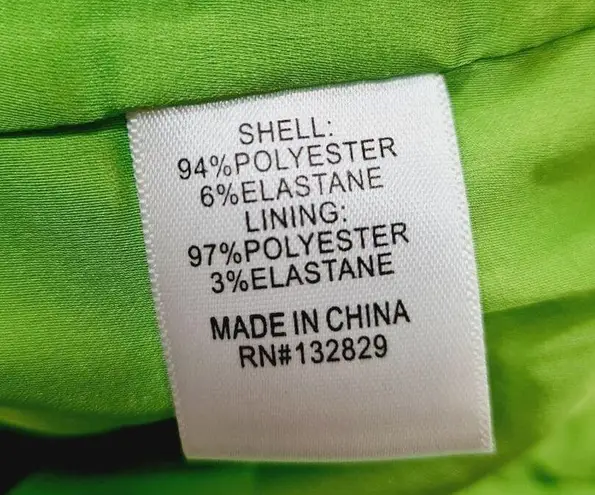 Camila Coelho Elias Skort in Neon Green XS