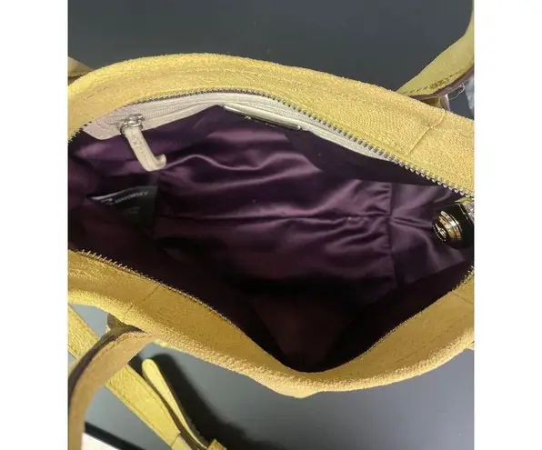 B Makowsky Women's Yellow Purse/Handbag/Crossbody Size S SKU 1759