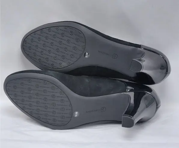 Giani Bernini Velmah Mary Jane Pumps Heels Women's 10.5M Black Suede Whimsigoth