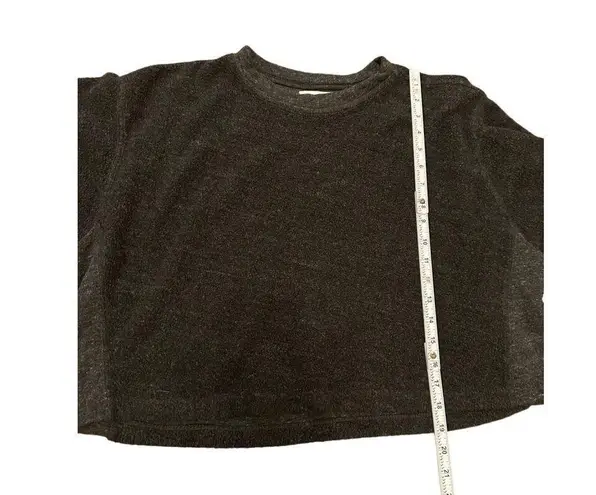 Velvet By Graham & Spencer Arissa Pullover Sz XS Charcoal Gray minimalist tradit