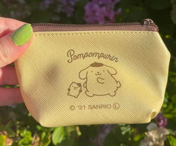 Sanrio Pompompurin Yellow Coin Purse