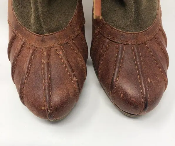 Rockport courtlyn duck bootie toffee olive 5.5