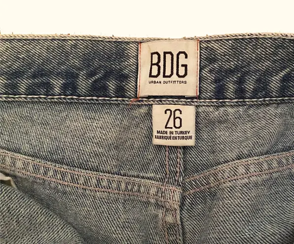 Urban Outfitters BDG  CARPENTER HIGH WAISTED DENIM SHORTS - Image 5