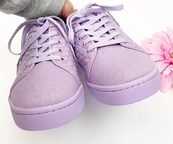 So iLL x Jason Momoa Yaya Lavender Roamer Lace Up Sneakers Size 8