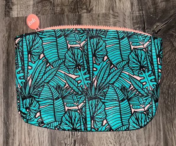 Colorful Floral Cosmetic Bag NWOT BOGO Pink