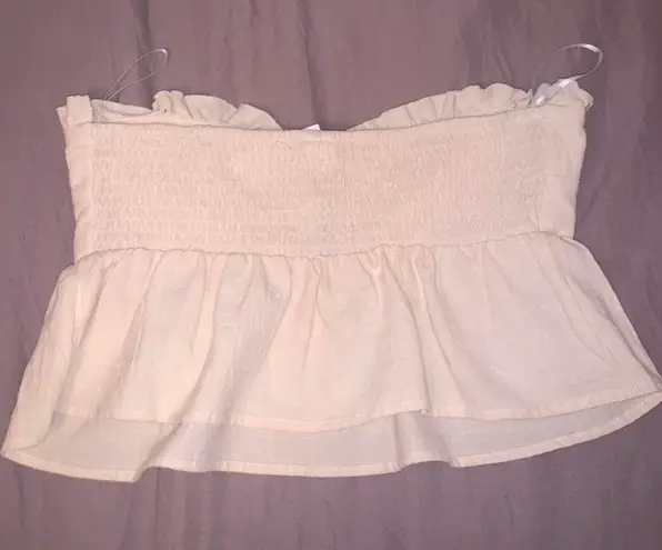 PacSun Beige Crop Top