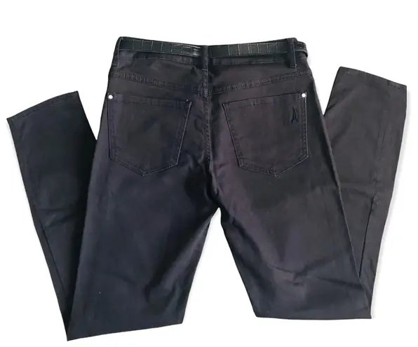 Elle Black Skinny Belted Jeans