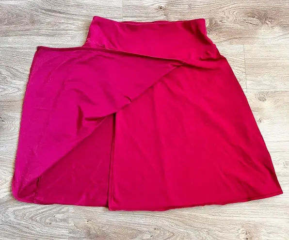 Patagonia  Vitaliti Faux Wrap Maroon Skirt Size Small