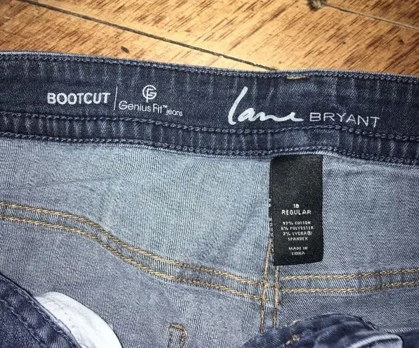 Lane Bryant  bootcut Genius for size 18 jeans