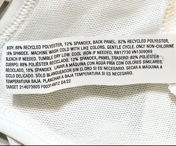 All In Motion Women’s Spirit Free White Active Tank Top