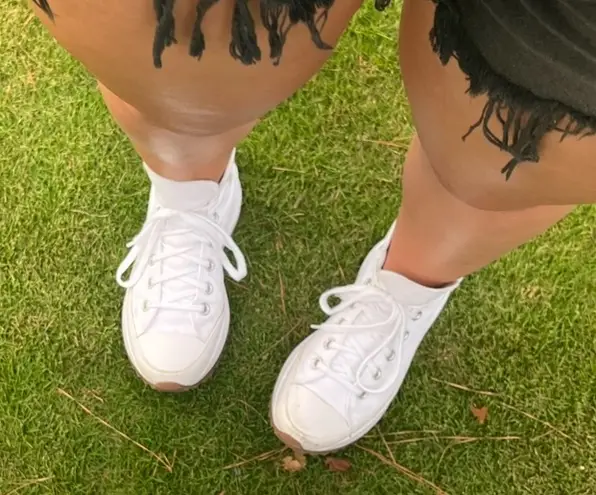 Converse Custom run star hike platform  shoes - Image 3