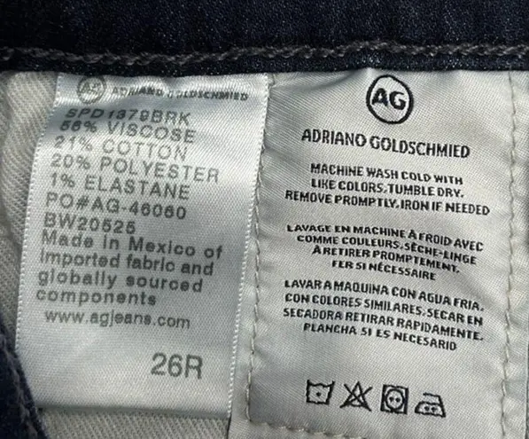 AG Adriano Goldschmied  The Farrah High-Rise Skinny in brooks size 26