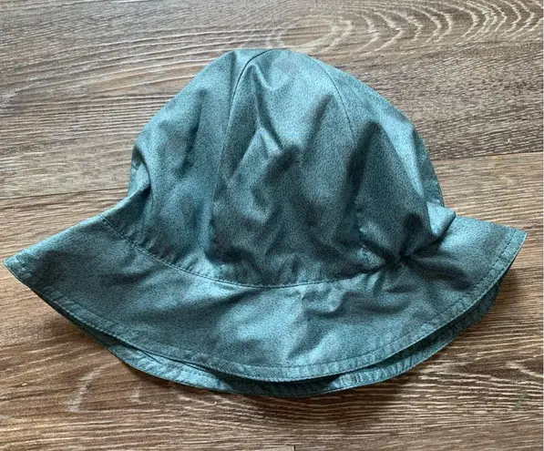 Vintage Claude Harvey Paris Teal Blue Rain Jacket Trench Coat L Green Size L