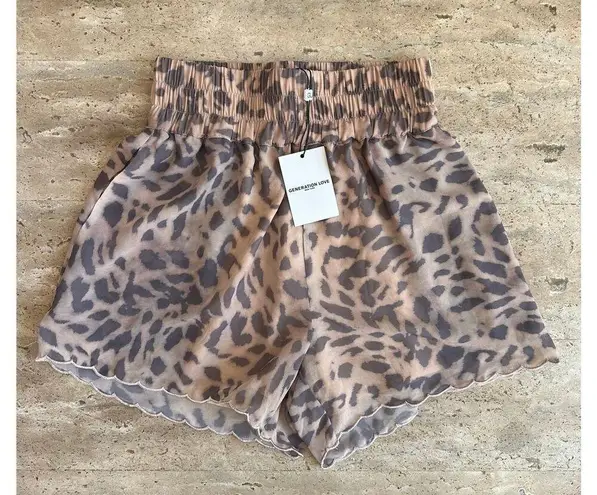 Generation Love NEW NWT Revolve Bianca Shorts Soft Leopard size XS